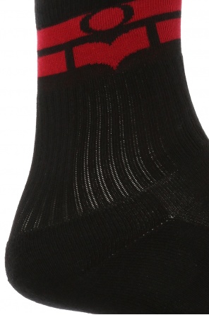 Logo-embroidered socks, zdjęcie 2 Logo-embroidered socks od Isabel Marant